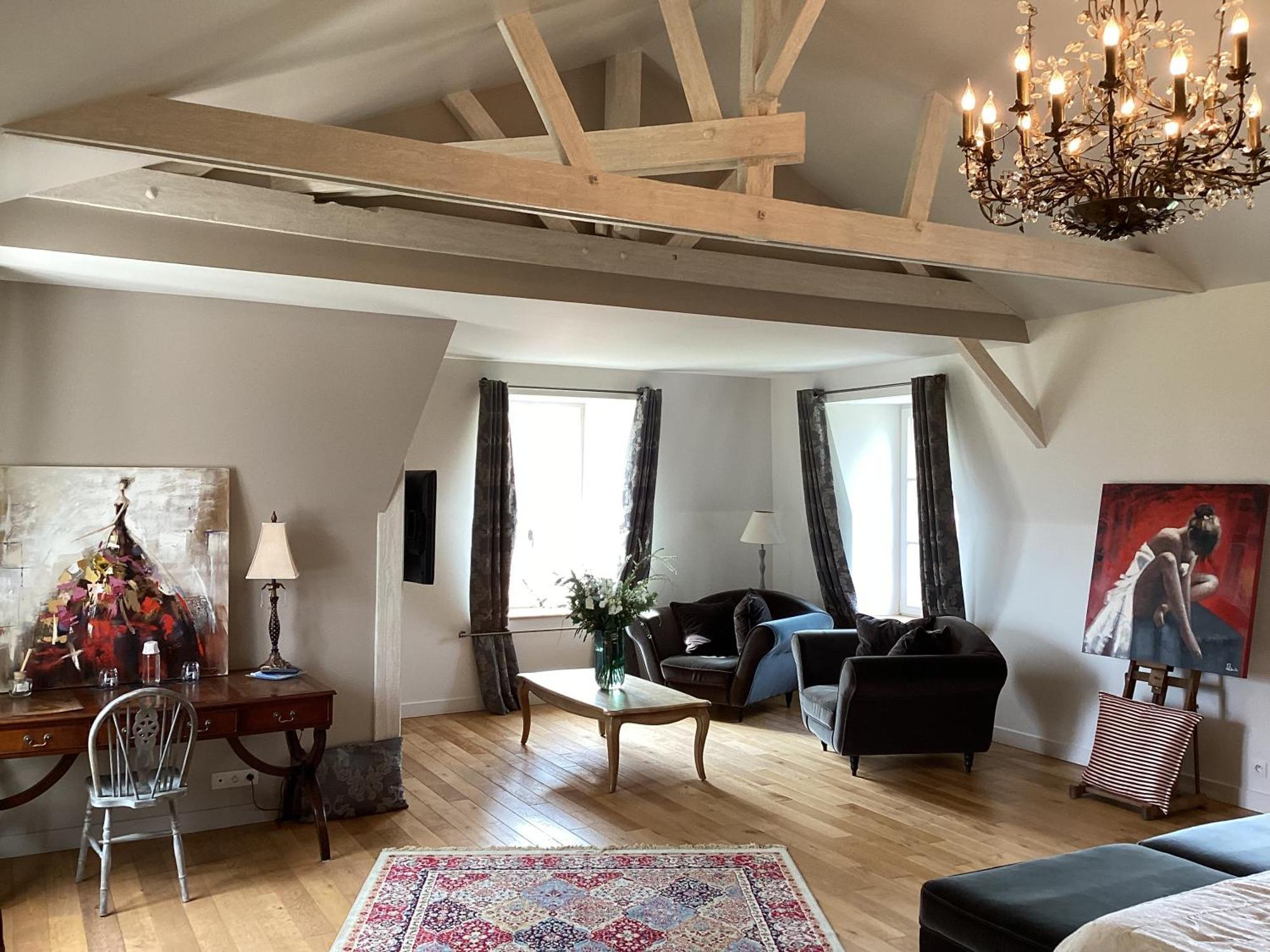 Au Chateau La Lucerne-dʼOutremer Exteriör bild